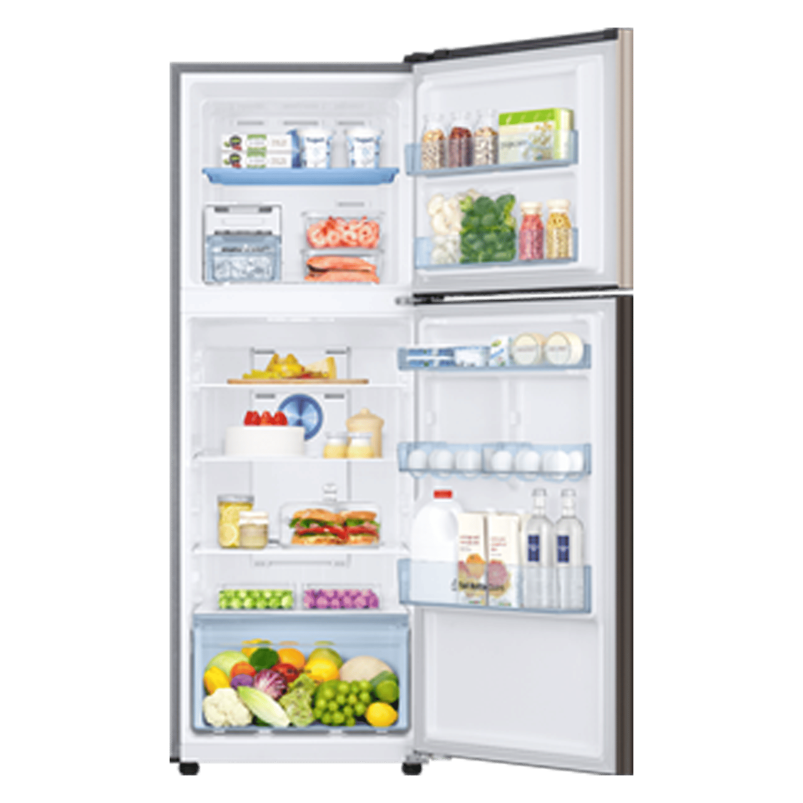 Buy SAMSUNG 301 Litres 2 Star Frost Free Double Door Convertible ...